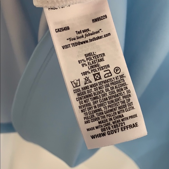 TED BAKER EFFRAE HARMONY DRESS BNWT - Picture 8 of 12